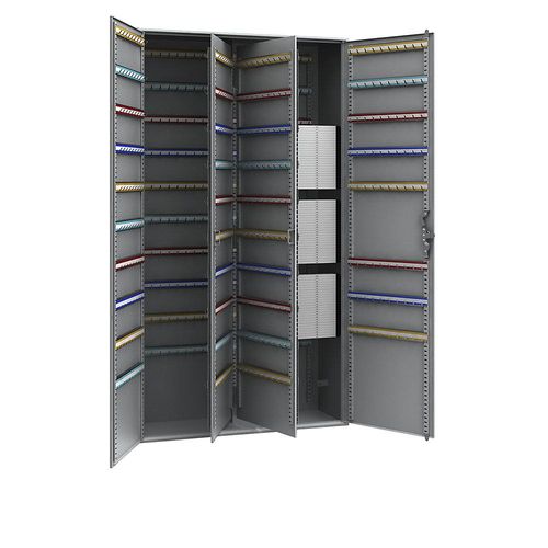 4061753018496 - Schlüsselschrank 2-türig HxBxT 1300 x 730 x 250 mm 780 Haken kaiserkraft 4061753018496 - Schlüsselschrank 2-türig HxBxT 1300 x 730 x 250 mm 780 Haken kaiserkraft