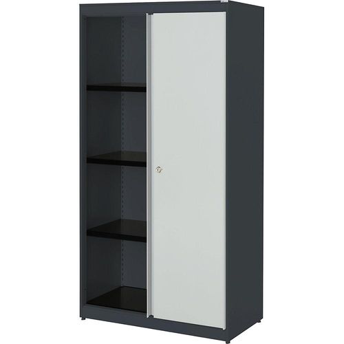 4250633329139 - mauser Schiebetürenschrank HxBxT 1516 x 800 x 432 mm Stahlplatte 3 Fachböden anthrazitgrau lichtgrau anthrazitgrau 4250633329139 - mauser Schiebetürenschrank HxBxT 1516 x 800 x 432 mm Stahlplatte 3 Fachböden anthrazitgrau lichtgrau anthrazitgrau