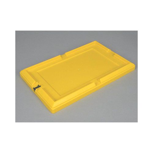 4061753107886 - Verschlussdeckel mit Schieber VE 8 Stk aus Polypropylen gelb kaiserkraft 4061753107886 - Verschlussdeckel mit Schieber VE 8 Stk aus Polypropylen gelb kaiserkraft