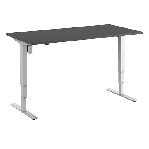 4061753258748 - Schreibtisch Atlanta elektrisch höhenverstellbar gerade BxT 1600 x 800 mm dunkelgrau weiß kaiserkraft 4061753258748 - Schreibtisch Atlanta elektrisch höhenverstellbar gerade BxT 1600 x 800 mm dunkelgrau weiß kaiserkraft