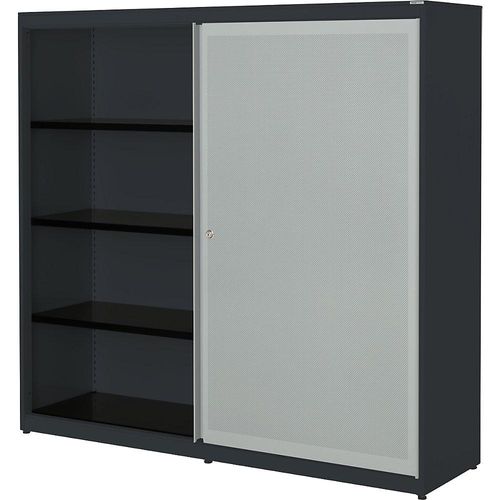 4250633332207 - mauser Schiebetürenschrank akustisch wirksam Stahlplatte HxBxT 1516 x 1600 x 432 mm 2 x 3 Fachböden anthrazitgrau lichtgrau anthrazitgrau 4250633332207 - mauser Schiebetürenschrank akustisch wirksam Stahlplatte HxBxT 1516 x 1600 x 432 mm 2 x 3 Fachböden anthrazitgrau lichtgrau anthrazitgrau
