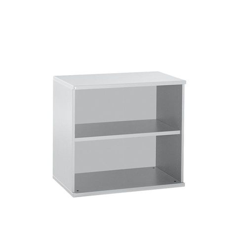 4260429761739 - LENA - Sideboard HxBxT 722 x 800 x 442 mm 1 Fachboden 2 Ordnerhöhen lichtgrau kaiserkraft