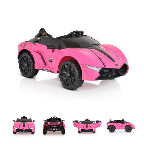 3801005000203 - Kinder Elektroauto Cordoba MP3-Anschluss Fernbedienung Gurt Bluetooth pink