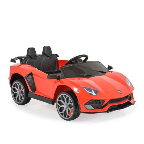 3801005000722 - Kinder Elektroauto Chiara Musik Fernbedienung zwei Motoren Kunststoffreifen rot