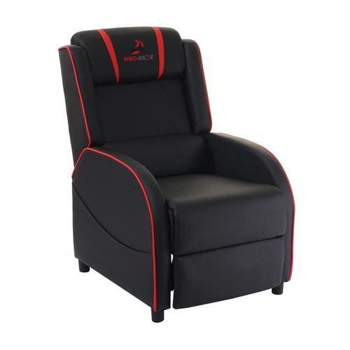 4057651300603 - Fernsehsessel MCW-D68 Relaxsessel TV-Sessel Gaming-Sessel Kunstleder ~ schwarz rot 4057651300603 - Fernsehsessel MCW-D68 Relaxsessel TV-Sessel Gaming-Sessel Kunstleder ~ schwarz rot