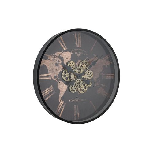 4066076298013 - Boltze Gruppe - Wanduhr mit sichtbarem Uhrwerk rodas ø 57 cm