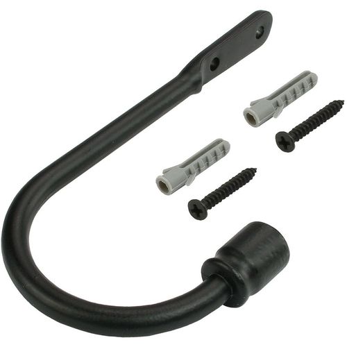 4016318132902 - Raffhalter Liedeco Gardinen (1-tlg) für Gardinenstangen Ø 16 mm schwarz