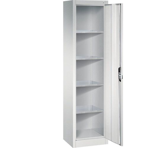 4064615143794 - Werkstatt-Flügeltürschrank HxBxT 1950 x 502 x 400 mm lichtgrau lichtgrau C+P 4064615143794 - Werkstatt-Flügeltürschrank HxBxT 1950 x 502 x 400 mm lichtgrau lichtgrau C+P