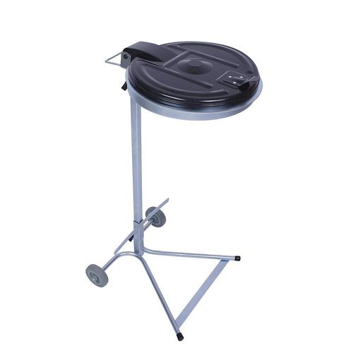 8594168470123 - Müllsackständer für Volumen 120 l 2-Rad-Fahrgestell verzinkt Kunststoffdeckel kaiserkraft 8594168470123 - Müllsackständer für Volumen 120 l 2-Rad-Fahrgestell verzinkt Kunststoffdeckel kaiserkraft