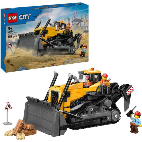 5702017812656 - 60466 City Gelber Bulldozer mit Frontlader Konstruktionsspielzeug 5702017812656 - 60466 City Gelber Bulldozer mit Frontlader Konstruktionsspielzeug