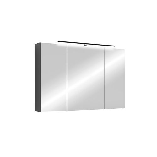 4251942258561 - Spiegelschrank SPREE Breite 90 cm anthrazit LED Beleuchtung 4251942258561 - Spiegelschrank SPREE Breite 90 cm anthrazit LED Beleuchtung