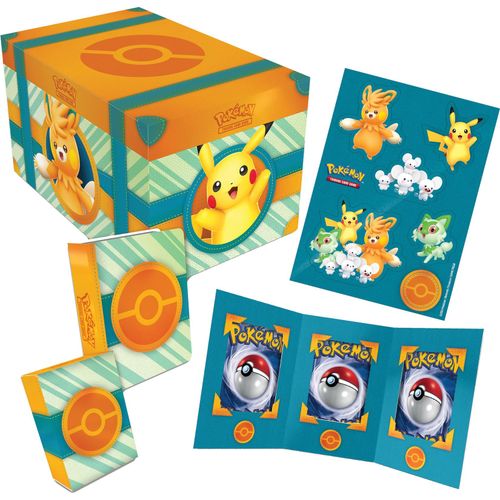 0820650457968 - Pokemon Paldea-Abenteuerkoffer (7 holografische Promokarten & 6 Boosterpacks) 0820650457968 - Pokemon Paldea-Abenteuerkoffer (7 holografische Promokarten & 6 Boosterpacks)