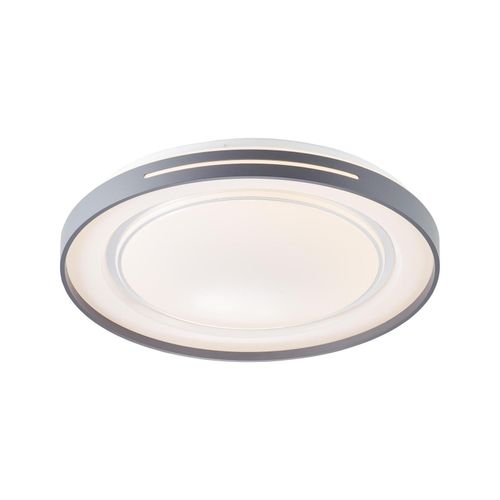 4004353374760 - BRILLIANT Lampe Barty LED Wand- und Deckenleuchte 48cm weiß dunkelgrau 1x LED integriert 30W LED integriert (2900lm 3000-6500K) Mit Fernbedienung dimmbar 4004353374760 - BRILLIANT Lampe Barty LED Wand- und Deckenleuchte 48cm weiß dunkelgrau 1x LED integriert 30W LED integriert (2900lm 3000-6500K) Mit Fernbedienung dimmbar