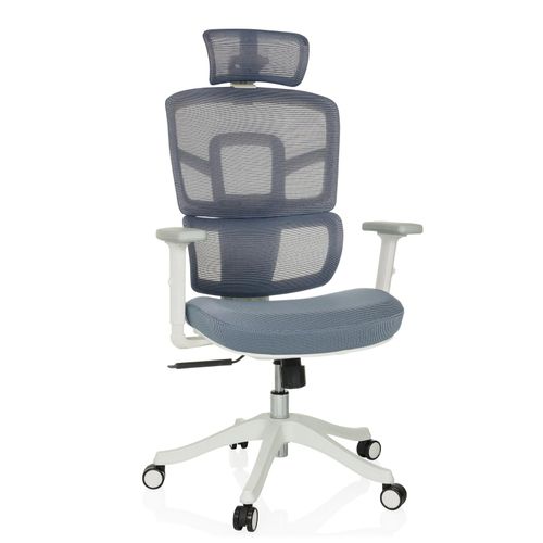 4064323045861 - Profi Bürostuhl ERGOMY I W Stoff Netzstoff mit Armlehnen (höhenverstellbar) 4064323045861 - Profi Bürostuhl ERGOMY I W Stoff Netzstoff mit Armlehnen (höhenverstellbar)