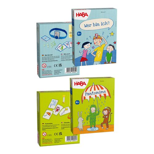 4010168288642 - Unisex Spielesammlung Pantomime & Wer bin ich? 2er Pack