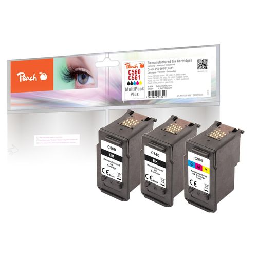 7640460546217 - C560 3 Druckköpfe (2*bk col) ersetzt Canon PG-560 3713C001 für zB Canon Pixma TS 7450 a Canon Pixma TS 5350 a Canon Pixma TS 5355 a (wiederaufbereitet) 7640460546217 - C560 3 Druckköpfe (2*bk col) ersetzt Canon PG-560 3713C001 für zB Canon Pixma TS 7450 a Canon Pixma TS 5350 a Canon Pixma TS 5355 a (wiederaufbereitet)