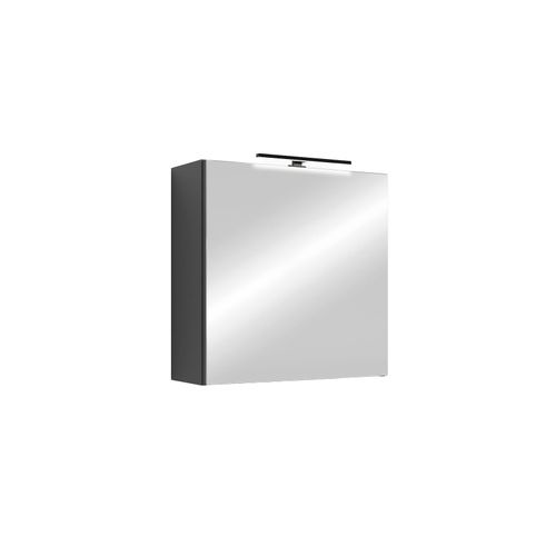 4251942258622 - Spiegelschrank SPREE Breite 60 cm anthrazit LED Beleuchtung