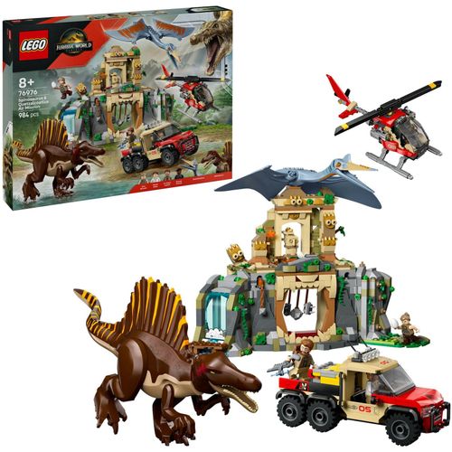 5702017850276 - 76976 Jurassic World Spinosaurier & Quetzalcoatlus Hubschrauber-Einsatz Konstruktionsspielzeug 5702017850276 - 76976 Jurassic World Spinosaurier & Quetzalcoatlus Hubschrauber-Einsatz Konstruktionsspielzeug