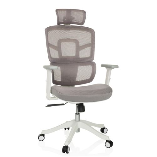 4064323045830 - Profi Bürostuhl ERGOMY I W Stoff mit Armlehnen (höhenverstellbar)