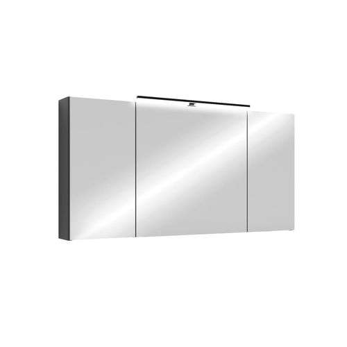 4251942258639 - Spiegelschrank SPREE Breite 120 cm anthrazit LED Beleuchtung 4251942258639 - Spiegelschrank SPREE Breite 120 cm anthrazit LED Beleuchtung
