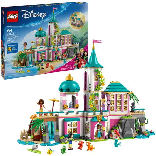 5702017814568 - 43267 Disney Princess Prinzessinnenschloss mit Haustieren Konstruktionsspielzeug
