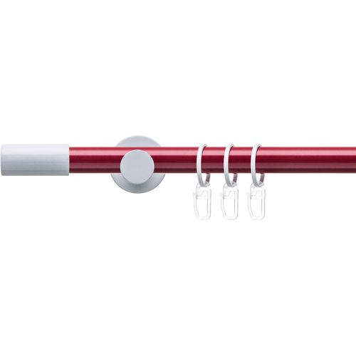 4016318404894 - Liedeco Gardinenstange »Fertigstilgarnitur 20 mm Power Celebration Zylinder« 1 läufig-läufig Fixmass Gardinenstange Komplett Farbkombination
