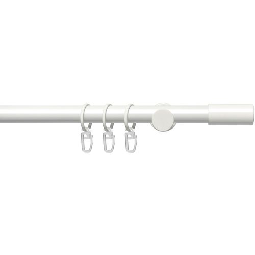 4016318373442 - Liedeco Gardinenstange »Fertigstilgarnitur 20 mm Power Zylinder« 1 läufig-läufig Fixmass Gardinenstange Komplett