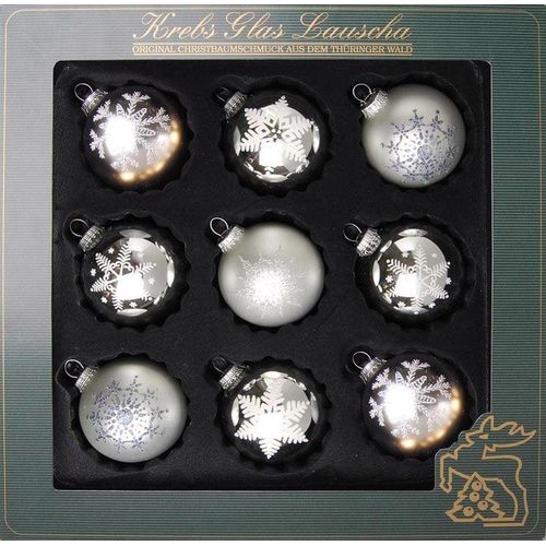 0024762909685 - Weihnachtsbaumkugel KREBS GLAS LAUSCHA Weihnachtsdeko Christbaumschmuck Christbaumkugeln Glas Weihnachtsbaumkugeln bunt (silberfarben weiß) Weihnachtsbaumkugeln Weihnachtsdekoration Weihnachtskugel Weihnachtskugeln mundgeblasen mit Dekor 0024762909685 - Weihnachtsbaumkugel KREBS GLAS LAUSCHA Weihnachtsdeko Christbaumschmuck Christbaumkugeln Glas Weihnachtsbaumkugeln bunt (silberfarben weiß) Weihnachtsbaumkugeln Weihnachtsdekoration Weihnachtskugel Weihnachtskugeln mundgeblasen mit Dekor
