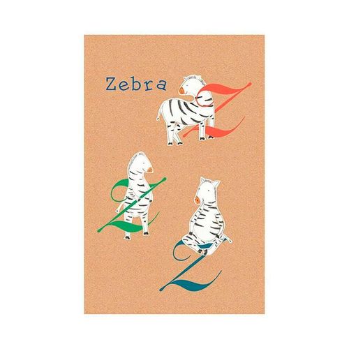 4055065156151 - Bild KOMAR ABC Animal Z bunt (farbe bild(er) bunt) B40cm H50cm Papier Holz Bilder Wandbild zur Dekoration - ohne Rahmen 4055065156151 - Bild KOMAR ABC Animal Z bunt (farbe bild(er) bunt) B40cm H50cm Papier Holz Bilder Wandbild zur Dekoration - ohne Rahmen