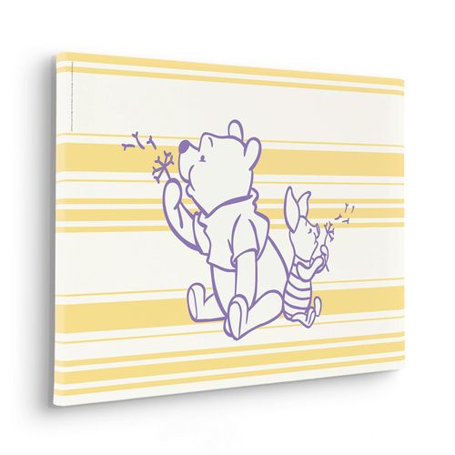 4055065030277 - Leinwandbild KOMAR Winnie the Pooh Dandelions - Größe 40 x 60 cm bunt (farbe bild(er) bunt) B40cm Papier Holz Bilder Keilrahmenbild mi Echtholzrahmen