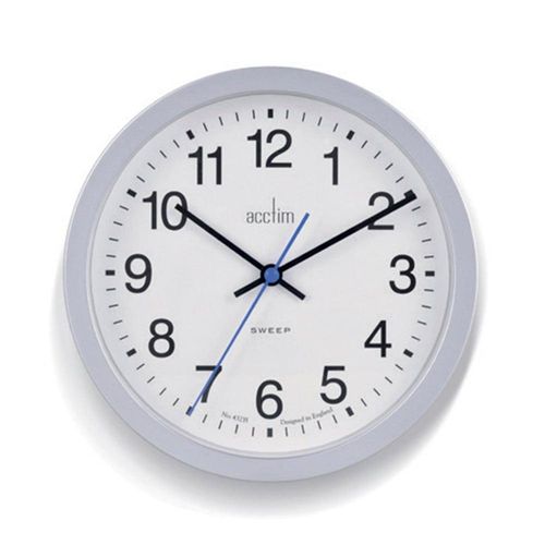 5012562227479 - Wanduhr CHRISTOFFEL Bromham Wanduhren Gr H 3 cm silberfarben Wanduhren