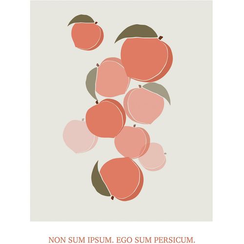 4055065177170 - Bild KOMAR Cultivated Peaches rot (farbe bild(er) rot) B40cm H50cm Papier Holz Bilder Wandbild zur Dekoration - ohne Rahmen