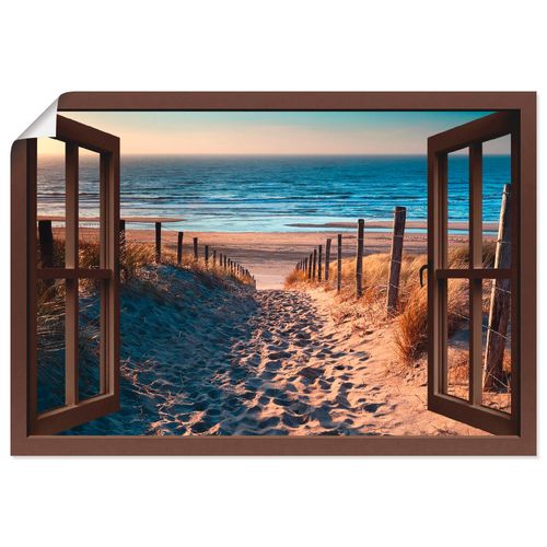 4058661279392 - Wandbild ARTLAND Fensterblick Weg zum Nordseestrand Bilder Gr B H 70 cm x 50 cm Wandaufkleber - Vinyl Strand Querformat 1 St beige (naturfarben) Bild Leinwandbild Kunstdrucke Bilder als Leinwandbild Wandaufkleber oder Poster in versch Größen 4058661279392 - Wandbild ARTLAND Fensterblick Weg zum Nordseestrand Bilder Gr B H 70 cm x 50 cm Wandaufkleber - Vinyl Strand Querformat 1 St beige (naturfarben) Bild Leinwandbild Kunstdrucke Bilder als Leinwandbild Wandaufkleber oder Poster in versch Größen