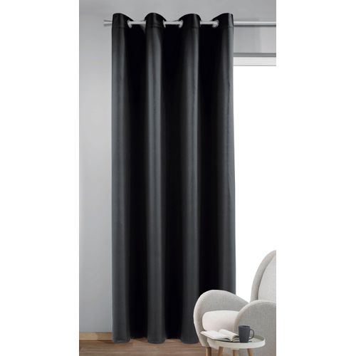 4034169065903 - Vorhang Mia Gr 1 schwarz B140cm H245cm Polyester Gardinen Fertigschal