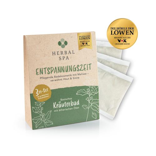 4262429570007 - HERBAL SPA Badekissen Entspannungszeit 3er-Set 100g 4262429570007 - HERBAL SPA Badekissen Entspannungszeit 3er-Set 100g
