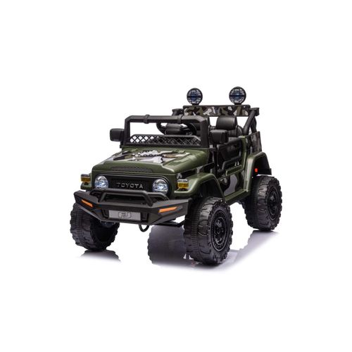 3800933000996 - Kinderelektroauto SUV Toyota FJ Cruiser EVA-Reifen Musik LED-Lichter grün