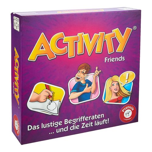 9001890605475 - - Activity - Friends Gesellschaftsspiel Spiel Partyspiel Knobelspiel Denkspiel 9001890605475 - - Activity - Friends Gesellschaftsspiel Spiel Partyspiel Knobelspiel Denkspiel