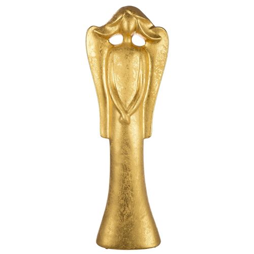 4063387554210 - Engelfigur GILDE Cecilia gold (goldfarben) B26cm H71cm T12cm Keramik Dekofiguren Keramik goldfarben BxH 26x71 cm