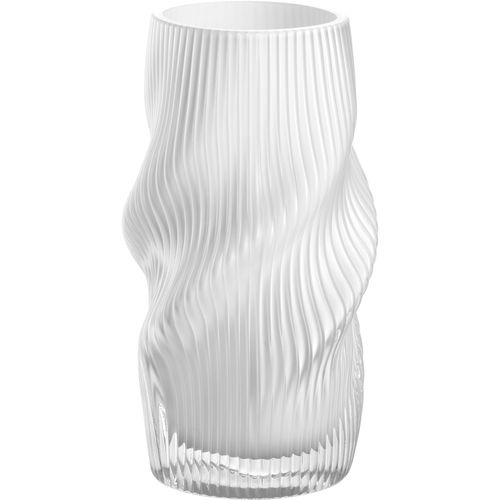 4002541552747 - Dekovase LEONARDO GK Vase VERDI weiß B10cm H194cm T10cm Glas Vasen