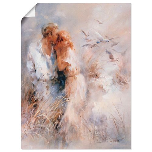 4057738458241 - Wandbild ARTLAND Dichte Harmonie Bilder Gr B H 30 cm x 40 cm Poster Paar Hochformat 1 St beige (naturfarben) Bild Poster Bilder als Leinwandbild Wandaufkleber oder in versch Größen