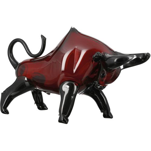 4001250370222 - Tierfigur CASABLANCA BY GILDE Glasskulptur Stier Dekofiguren Gr B H T 48 cm x 28 cm x 18 cm rot (rot schwarz) Tierfiguren 4001250370222 - Tierfigur CASABLANCA BY GILDE Glasskulptur Stier Dekofiguren Gr B H T 48 cm x 28 cm x 18 cm rot (rot schwarz) Tierfiguren