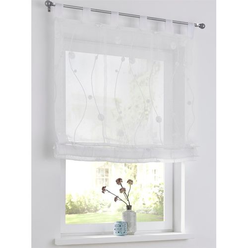 4016478983406 - Raffrollo HEINE HOME Gr 1 weiß B45cm H140cm Raffrollos