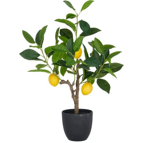 4064118353898 - Kunstbaum CREATIV GREEN Zitrone grün H48cm Kunststoff Kunstpflanzen mit detailgetreuer Gestaltung