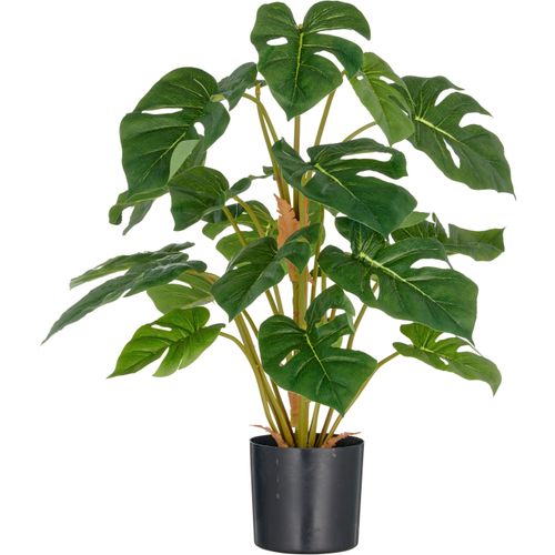 4064118352860 - Kunstpflanze CREATIV GREEN Split Philodendron grün H65cm Kunststoff Kunstpflanzen mit schönem Blattwerk