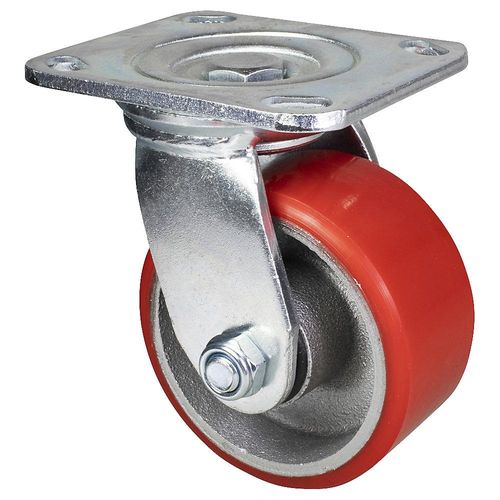 4001073416244 - Transportgeräte-Schwerlast-Lenkrollen Rad-Ø 100 mm VE 2 Stk Lenkrolle Wagner
