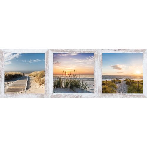 4032295088285 - Bild mit Rahmen BÖNNINGHOFF Strand Sand Sonne 3er Set Bilder Gr B H T 23 cm x 23 cm x 2 cm 1 St braun (vintage) Bilder mit Rahmen 4032295088285 - Bild mit Rahmen BÖNNINGHOFF Strand Sand Sonne 3er Set Bilder Gr B H T 23 cm x 23 cm x 2 cm 1 St braun (vintage) Bilder mit Rahmen