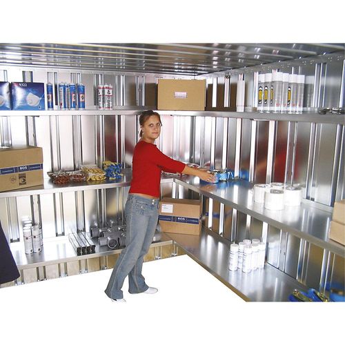 4260145958710 - Regalsystem verzinkt Außen-BxHxT 1975 x 1935 x 420 mm kaiserkraft 4260145958710 - Regalsystem verzinkt Außen-BxHxT 1975 x 1935 x 420 mm kaiserkraft