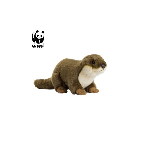 8719066003390 - Plüschtier Europäischer Fischotter (20cm) lebensecht Kuscheltier Stofftier