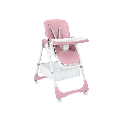 3800171220712 - Kikka boo Kinderhochstuhl Spicy+ faltbar höhenverstellbar Fußstütze Räder Korb rosa 3800171220712 - Kikka boo Kinderhochstuhl Spicy+ faltbar höhenverstellbar Fußstütze Räder Korb rosa