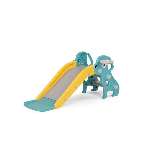 3800933000576 - Kinderrutsche Welpe 116 cm Rutschlänge Basketballkorb Ball ab 1 Jahr grün 3800933000576 - Kinderrutsche Welpe 116 cm Rutschlänge Basketballkorb Ball ab 1 Jahr grün